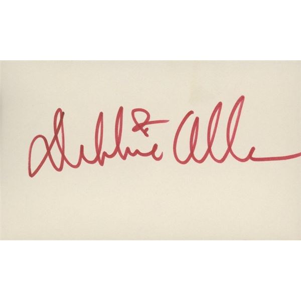 Fame Debbie Allen original signature