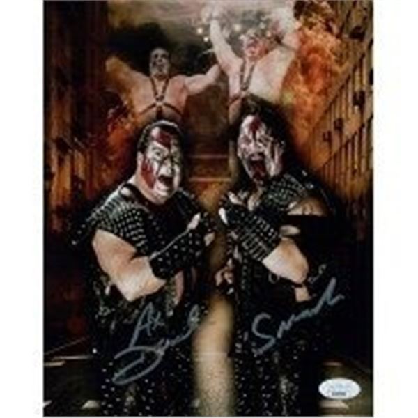 WWE Demolition Ax and Smash Wrestlers Signed Photo