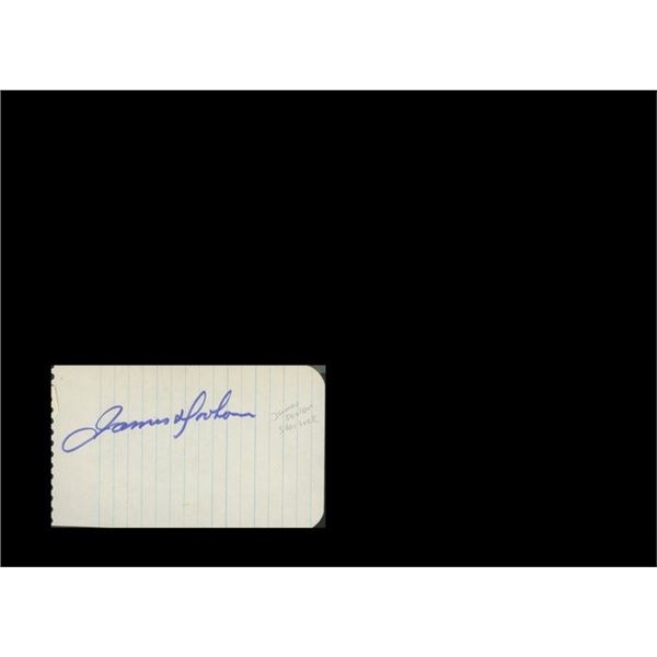 James Devlon original signature