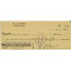 Image 1 : The Story of Civilization Author Will Durant signed check