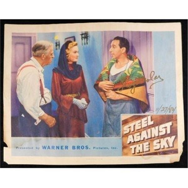 Steel Against The Sky Lloyd Nolan  Lobby Card