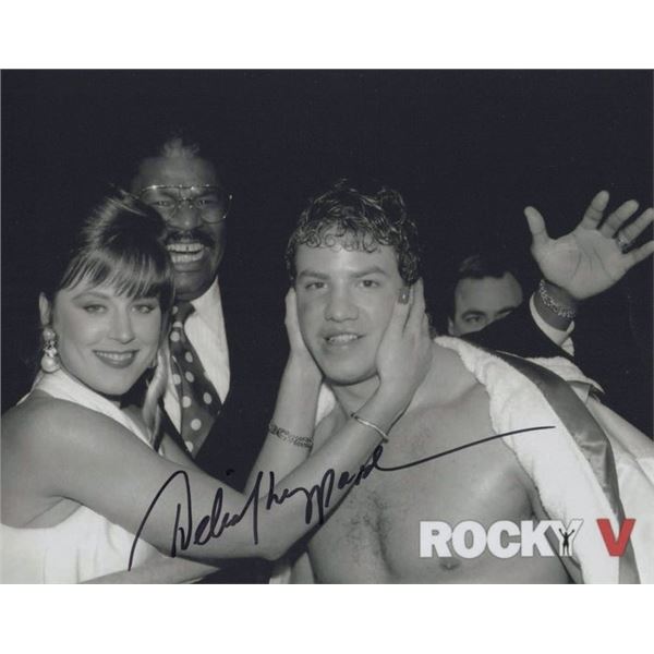 Rocky V Delia Sheppard Signed Photo