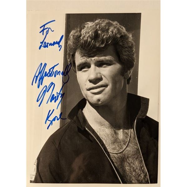 Karate Kid Martin Kove signed photo