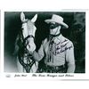 Image 1 : The Lone Ranger John Hart  Signed Photo JSA