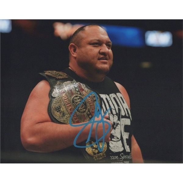Samoa Joe Signed Photo