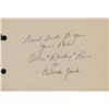 Image 1 : Mister Eds Voice Allan "Rocky" Lane signed note