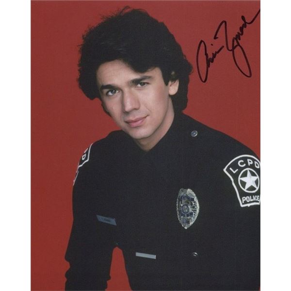 T. J. Hooker Adrian Zmed Signed Photo