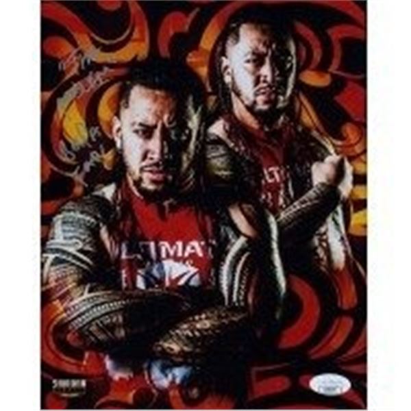 WWE Sefa Fatu Solo Sikoa Signed Photo