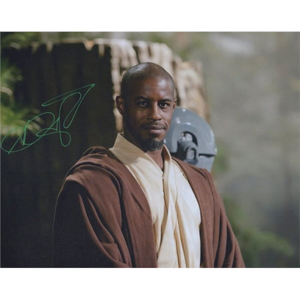 The Mandalorian Ahmed Best Signed Photo