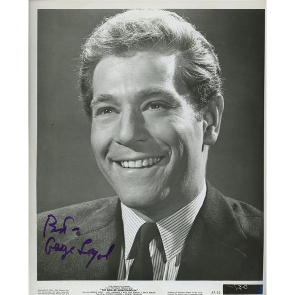 Ship Of Fools  George Segal signed photo