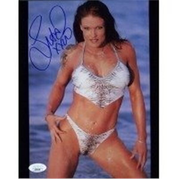 WWF WWE ECW ECW Diva Lita Signed Photo