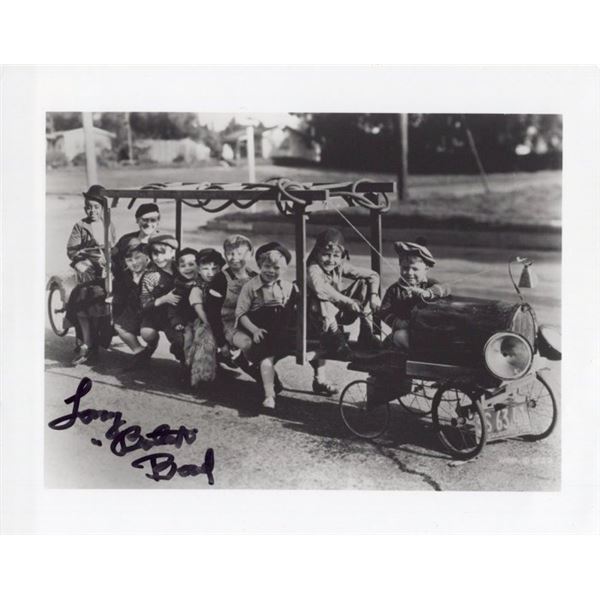 Little Rascals Tommy Bond Signed Photo
