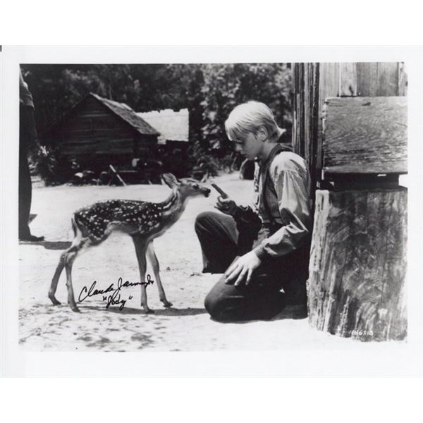 The Yearling Claude Jarman Jr Signed Photo