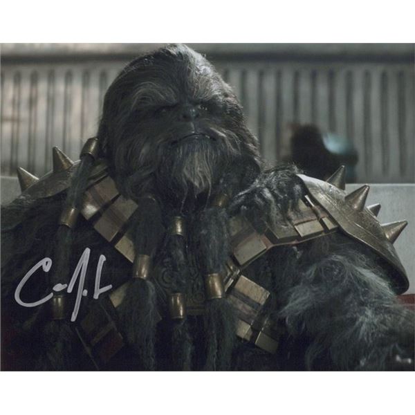 Star Wars The Book of Boba Fett Carey Jones Signed Photo