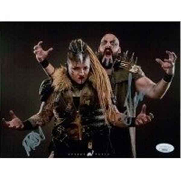 Wasteland Warriors Leon The Terrible Max The Impaler Signed Photo