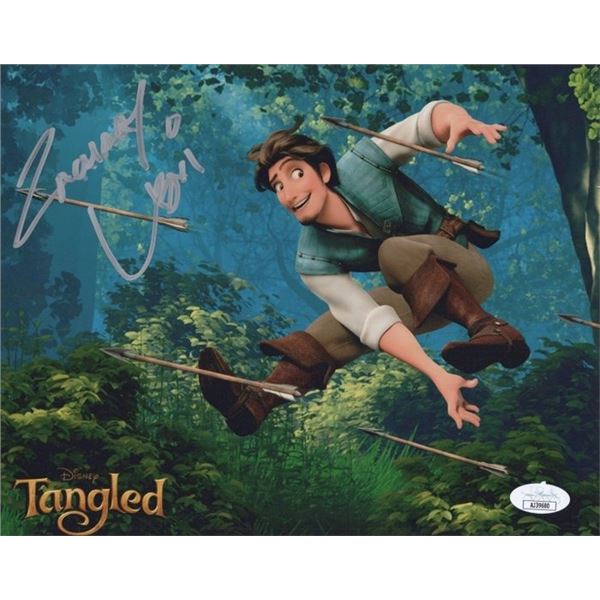 Disney's Tangled Zachary Levi Signed Photo