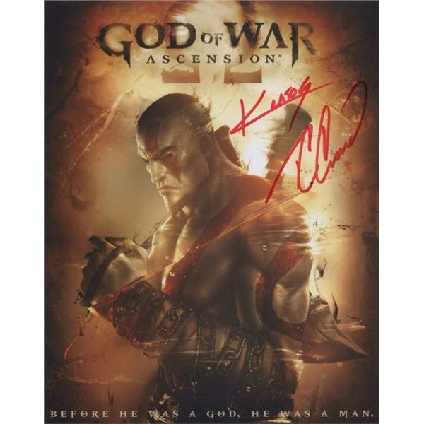 God Of War T C Carson Signed Photo