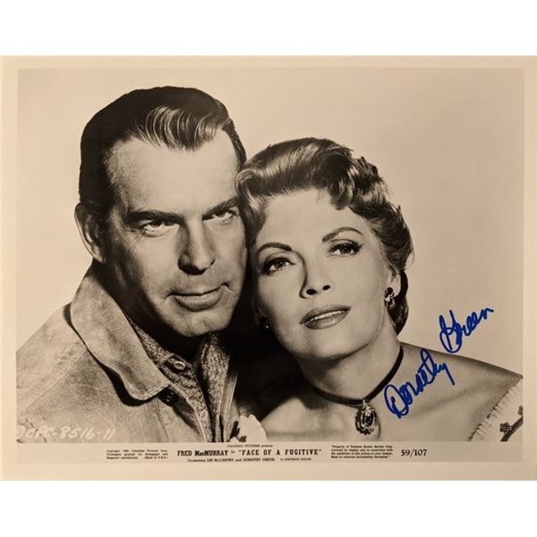 Face of a Fugitive Dorothy Green signed movie photo