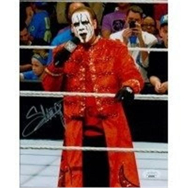 WWF WWE WCW Wrestler Sting Steve Borden Signed Photo