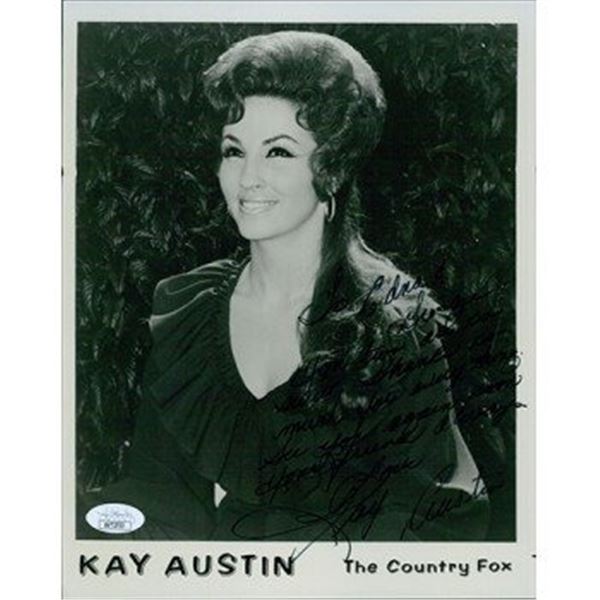 The Country Fox Kay Austin Signed Photo JSA