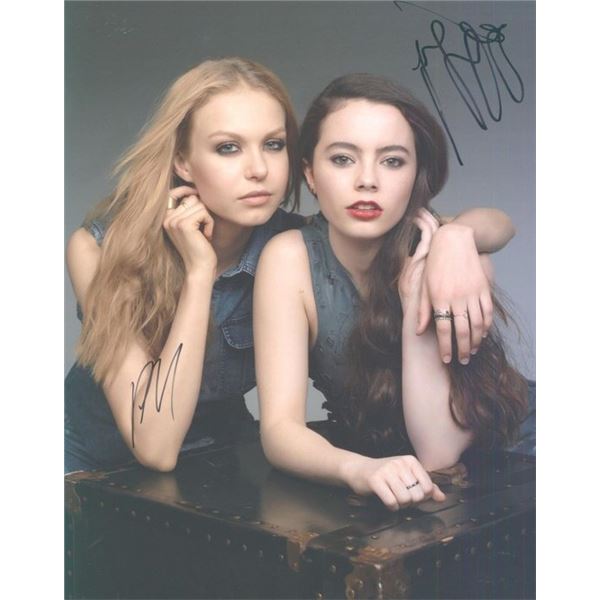 Freya Tingley and Penelope Mitchell Hemlock Grove 2013 Signed Photo