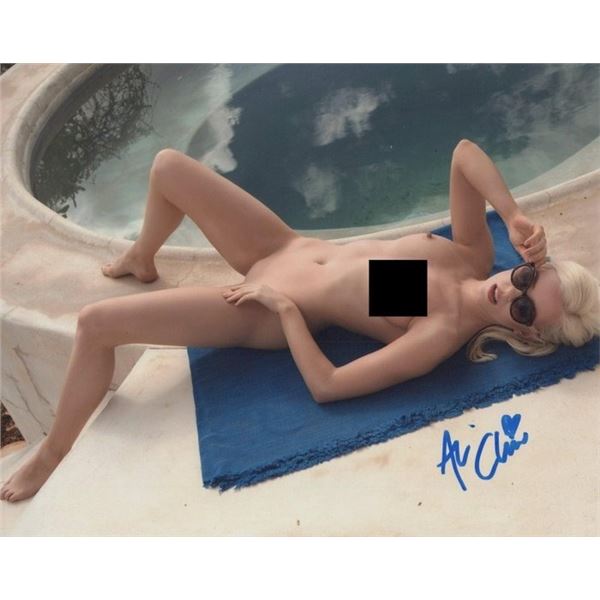 Playboy Playmate Ali Claire Signed Photo