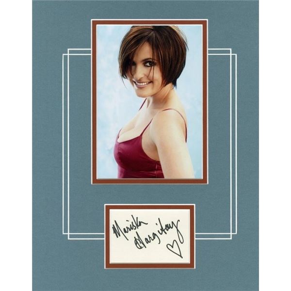 ER Mariska Hargitay Signed Photo