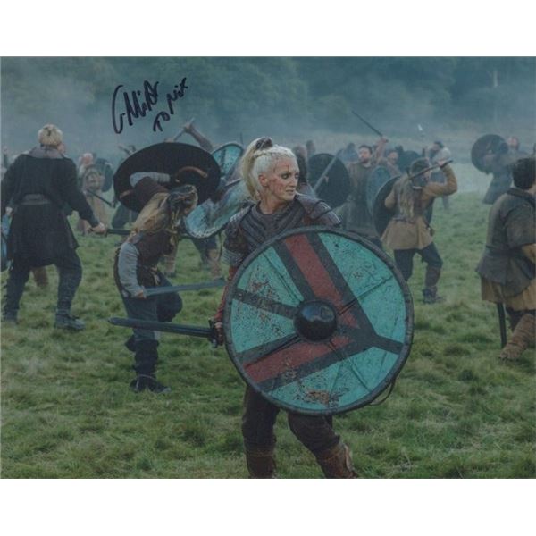 Vikings Georgia Hirst Signed Photo