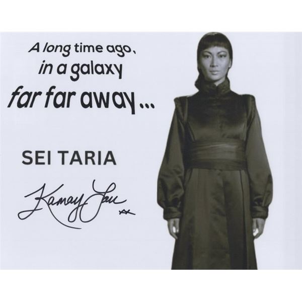 Star Wars: Episode I - The Phantom Menace Kamay Lau Signed Photo