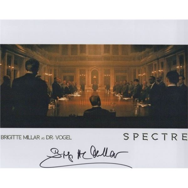 James Bond Spectre Brigitte Millar Signed Photo