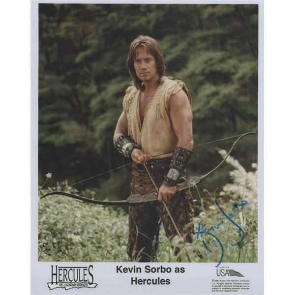 Hercules: The Legendary Journeys Kevin Sorbo Signed Photo
