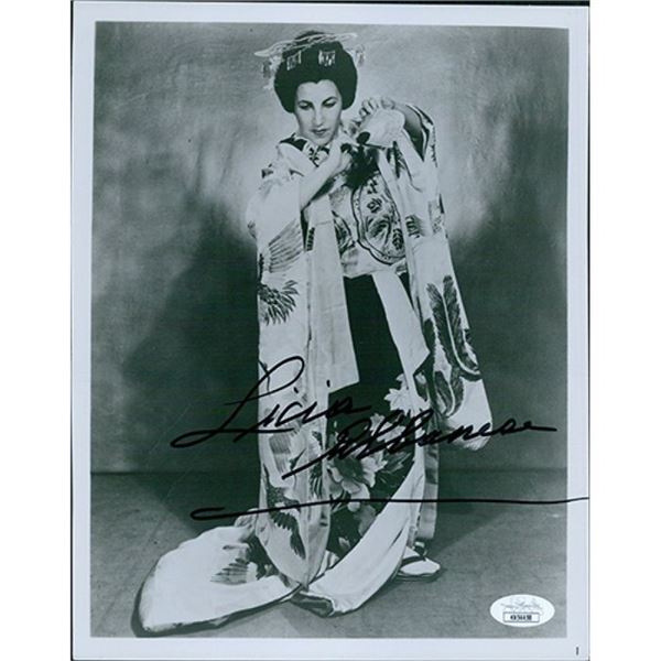 Madama Butterfly Licia Albanese Signed  Photo