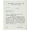 Image 1 : Author Louis Auchincloss letter