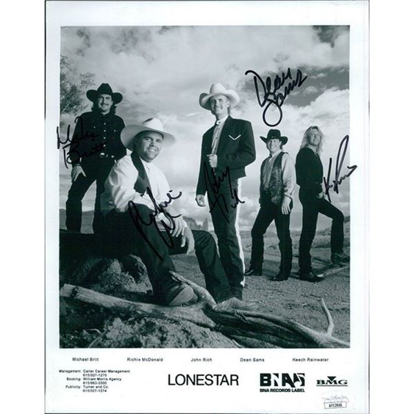 Lonestar Country Music Group Signed Photo