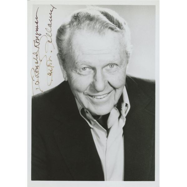 Trading Places Ralph Bellamy signed photo