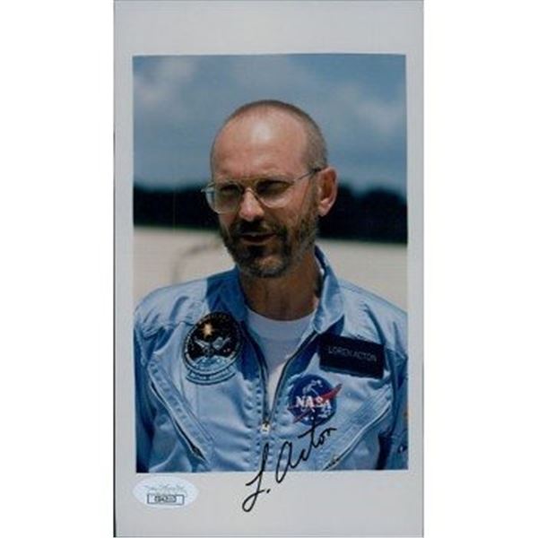 NASA Astronaut  Loren Acton Signed Photo