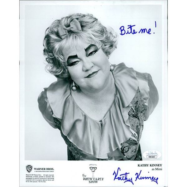 The Drew Carey Show Kathy Kinney Signed Photo JSA