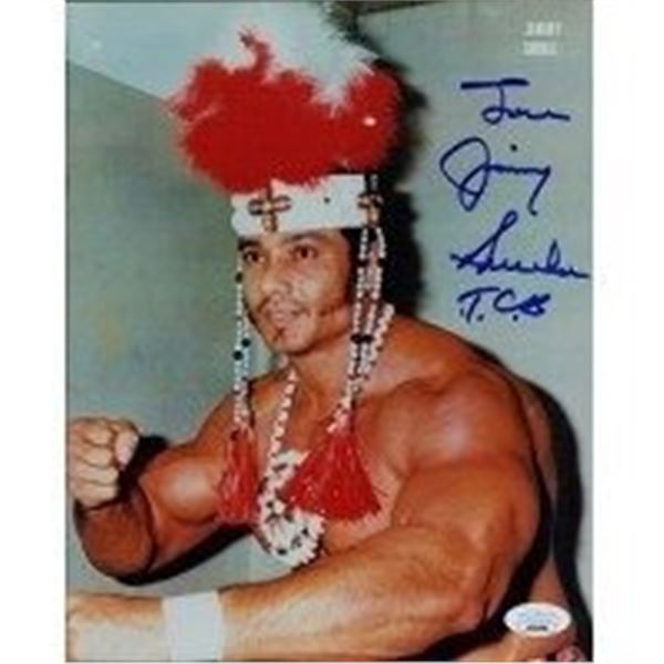 WWF WWE Jimmy Superfly Snuka Signed Photo