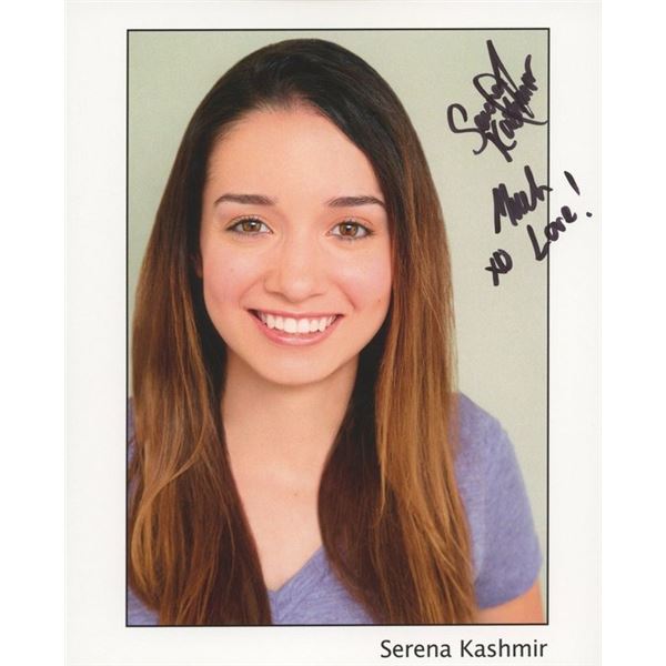 Deathwell Serena Kashmir signed photo