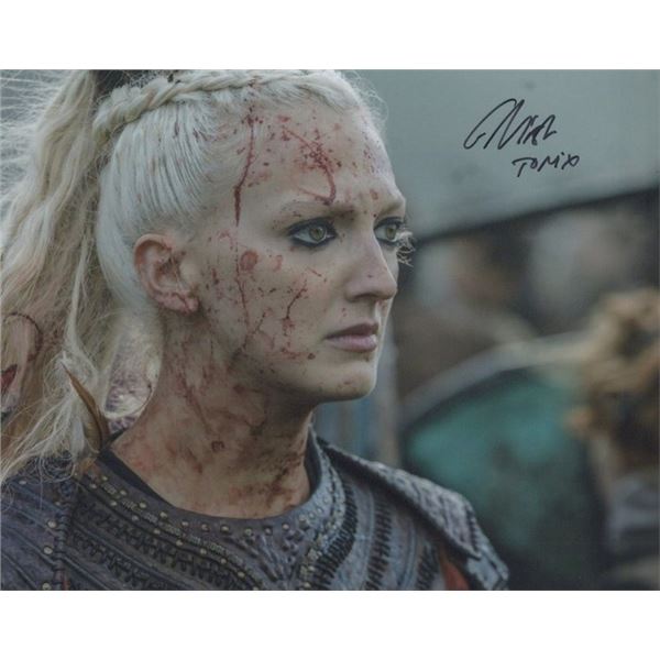 Vikings Georgia Hirst Signed Photo