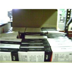BOX OF VHS TAPES