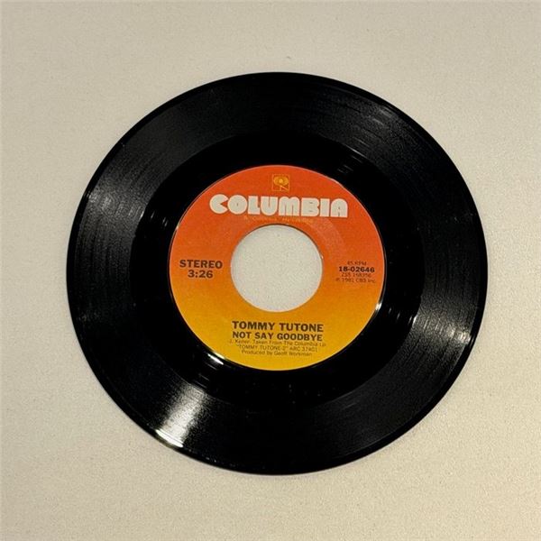 Tommy Tutone Not Say Goodbye 45 Album