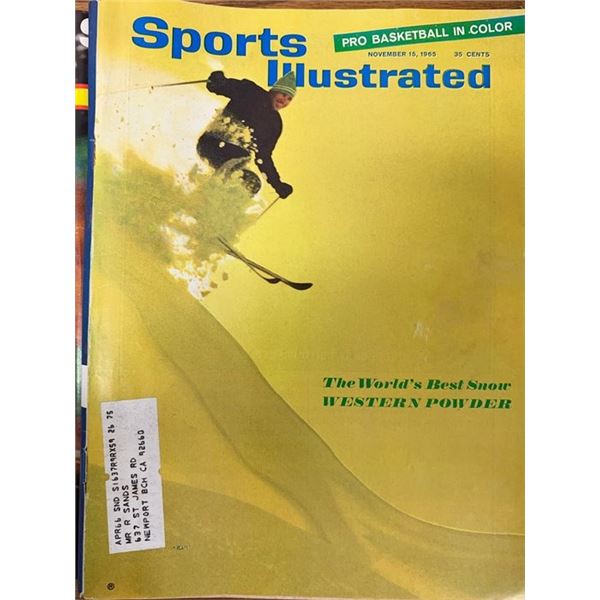 Sports Illustrated 1965 The Worlds Best Powder issue