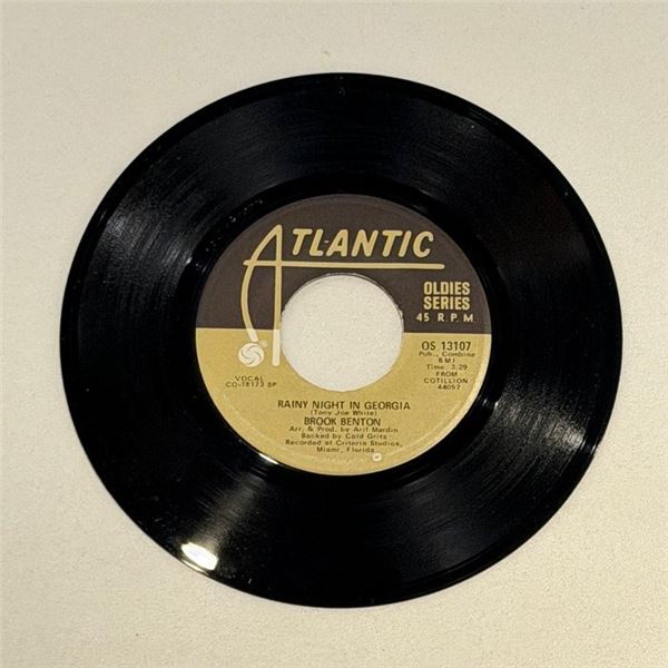 Brook Benton Rainy Night in Georgia 45 Album