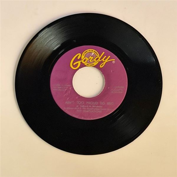 The Temptations Aint to Proud to Beg 45 Album