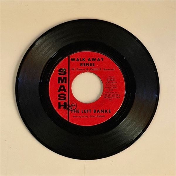 The Left Banke Walk Away Renee 45 Album