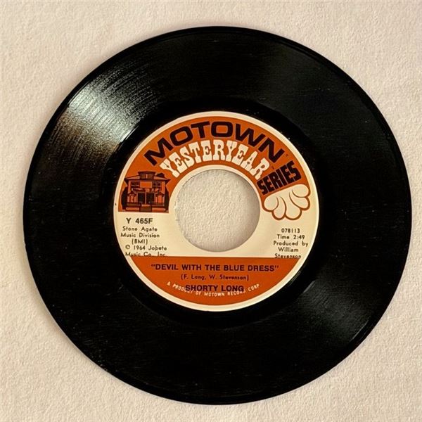 Shorty Long Devil With the Blue Dress 45 Album