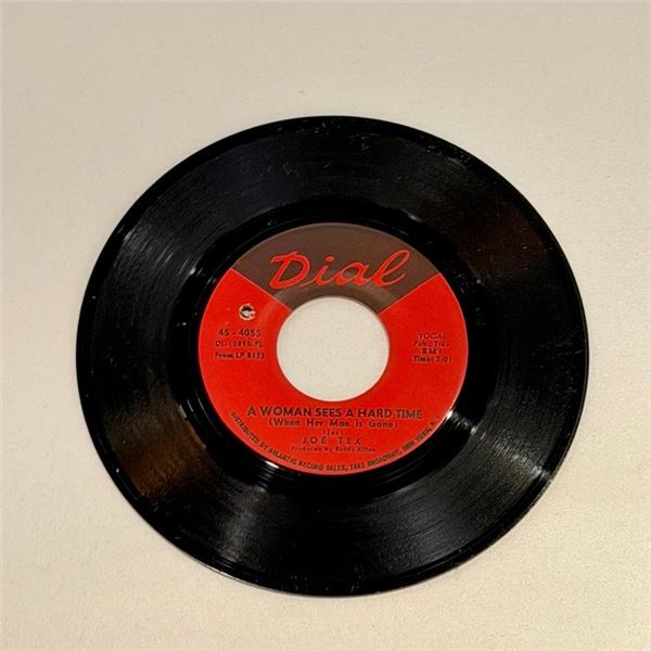 Joe Tex A Woman Sees a Hard Time 45 Album