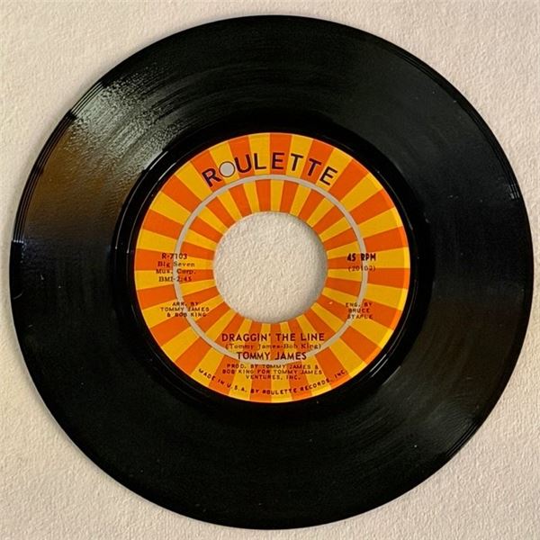 Tommy James Draggin the Line 45 Album