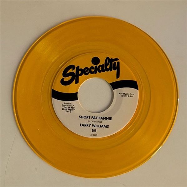 Larry Williams Short Fat Fannie 45 Album